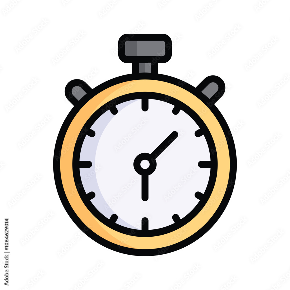 Stopwatch, symbolizing efficient time management Stopwatch, symbolizing efficient time management
