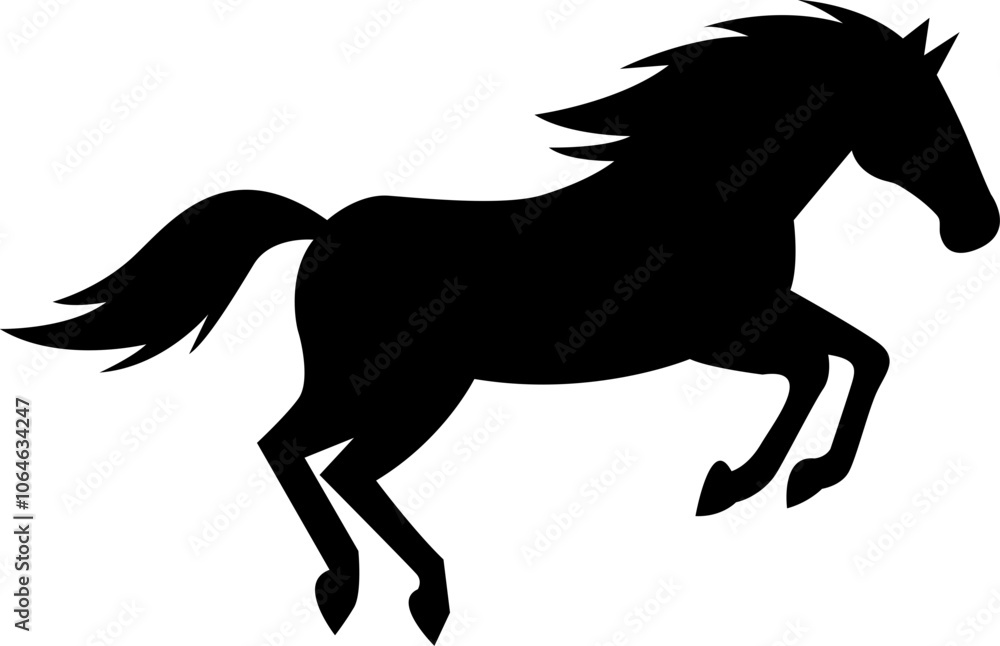 Obraz premium horse svg vector cut file for cricut