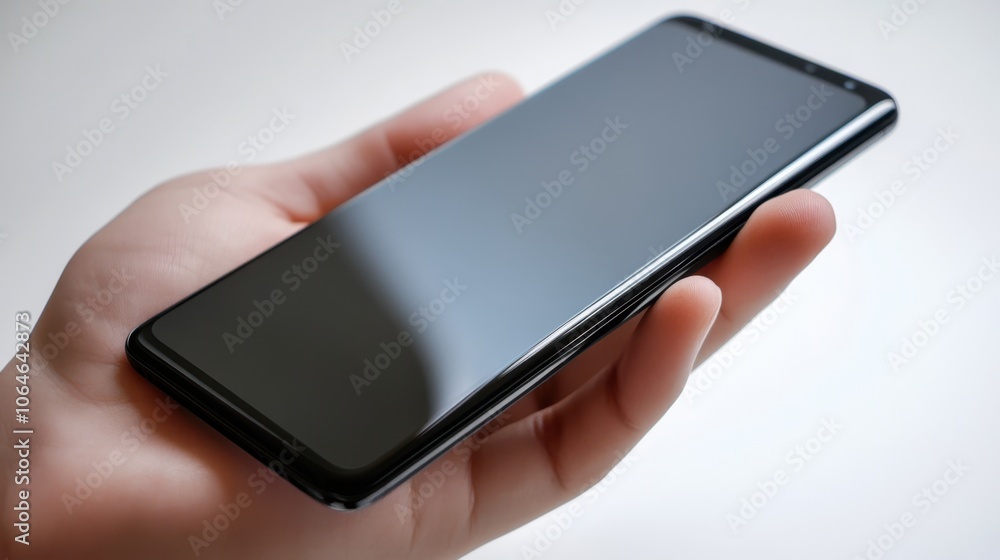 The Smartphone in a Hand The Smartphone in a Hand