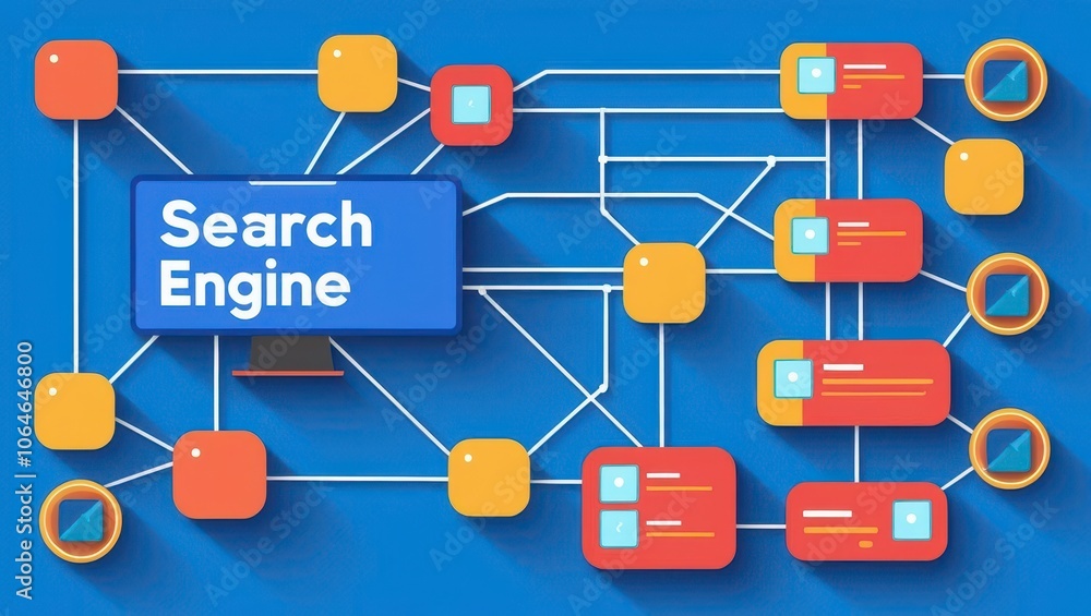 Explore how search engines utilize digital nodes to optimize information retrieval across networks Explore how search engines utilize digital nodes to optimize information retrieval across networks