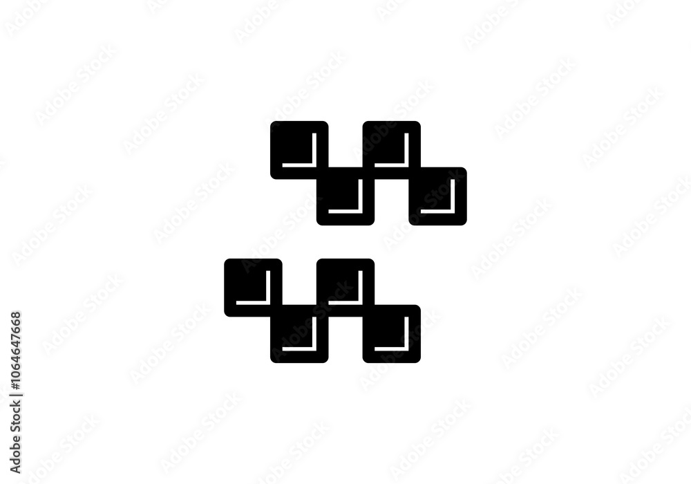 pixel logo vector, technology initial H letter logo design pixel logo vector, technology initial H letter logo design