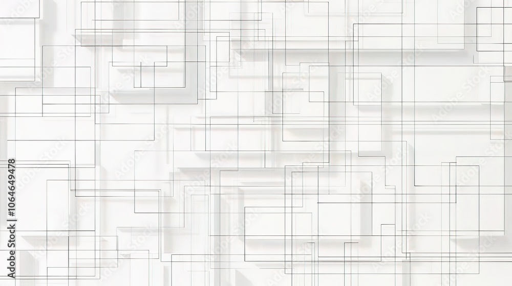 Obraz premium White Line Architectural Structure Texture Background - a sleek and minimalistic visual. The white lines create a refined and structured atmosphere.