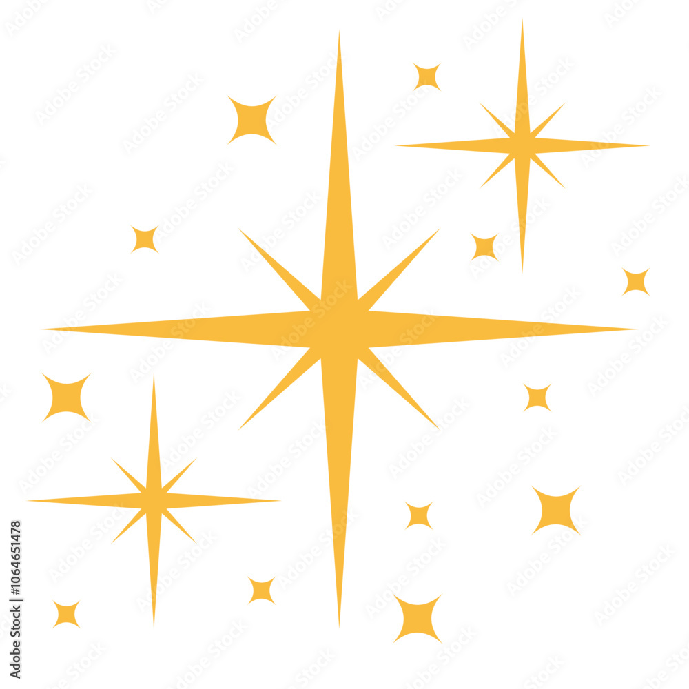 Fototapeta premium Gold Bright Sparkle