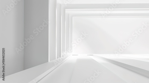 Wallpaper Mural White Line Architectural Structure Texture Background - a sleek and minimalistic visual. The white lines create a refined and structured atmosphere. Torontodigital.ca