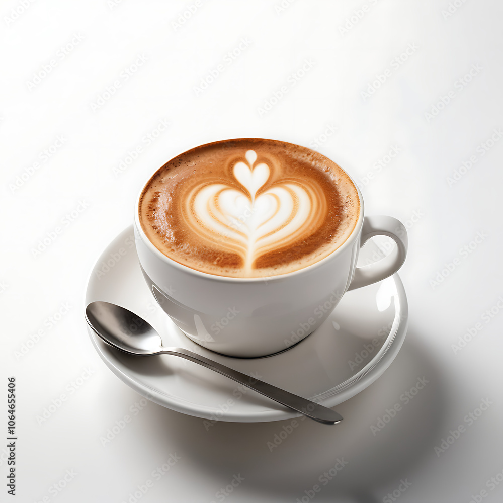 cup of coffee with heart cup of coffee with heart