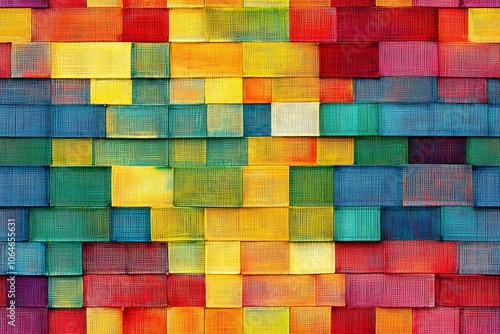 Colorful abstract abstract grids