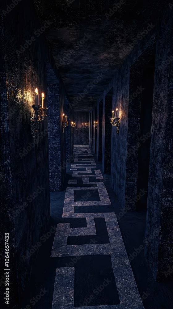 Mysterious Maze in Haunted House Attraction Mysterious Maze in Haunted House Attraction
