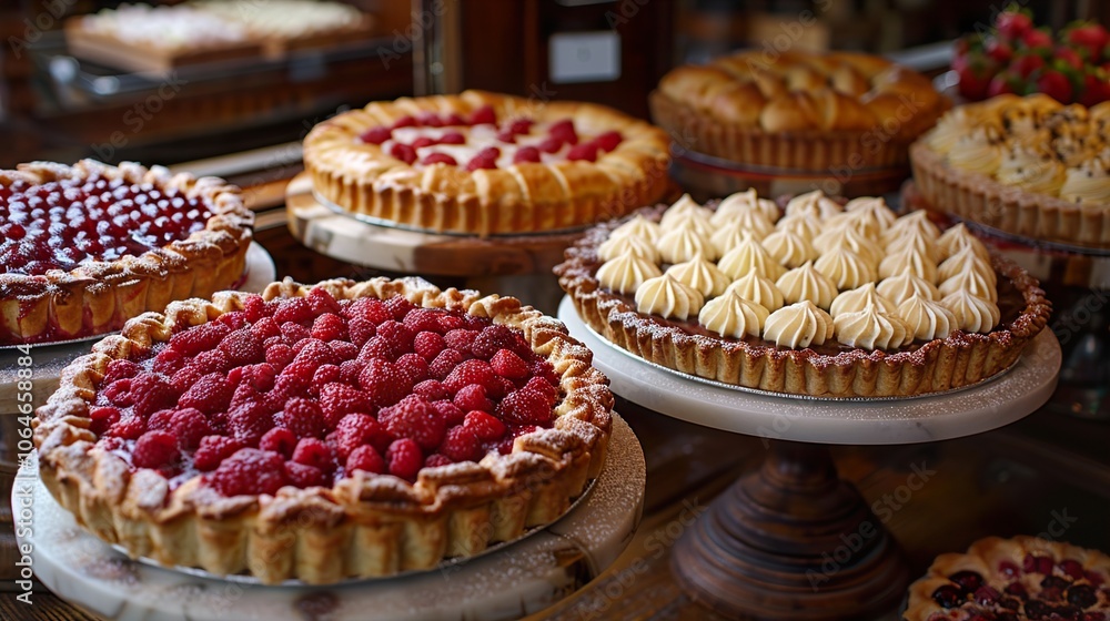 Delicious Raspberry and Cream Tarts: A Bakery Delight Delicious Raspberry and Cream Tarts: A Bakery Delight
