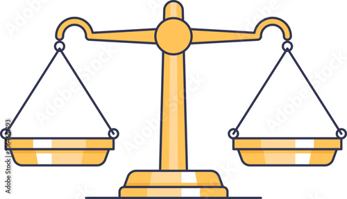 Illustration of a balance scale symbolizing fairness and justice.