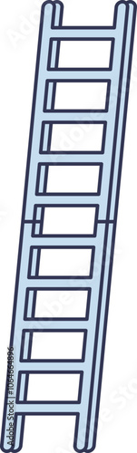 Illustration of a stepladder symbolizing progress and elevation.