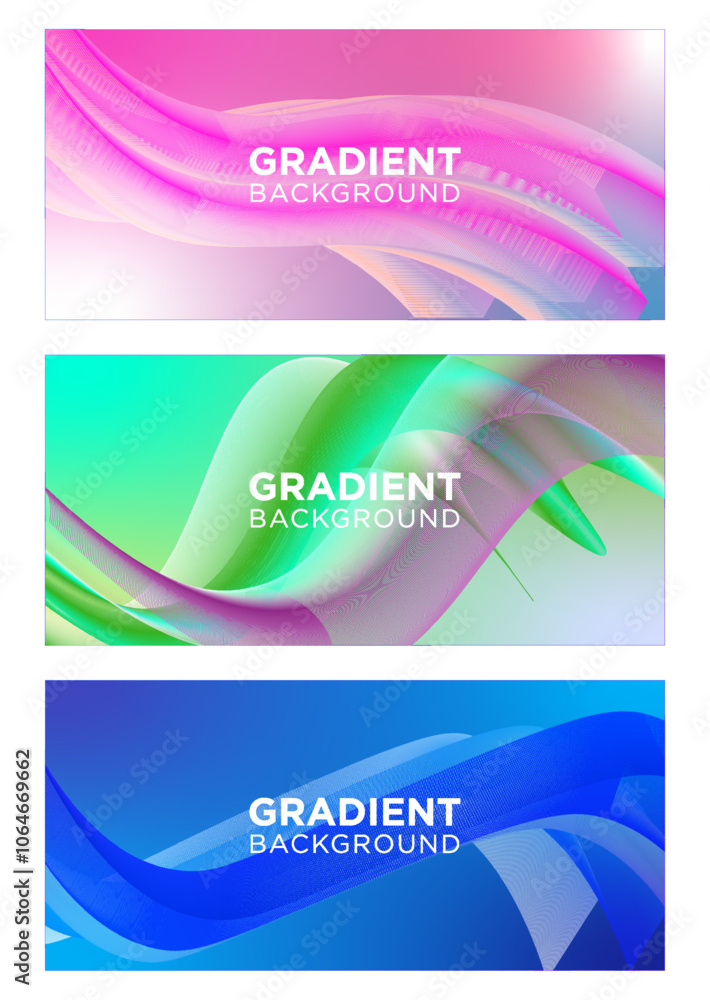 Elegant pastel purple, pastel green and blue gradient background with wave variations Elegant pastel purple, pastel green and blue gradient background with wave variations