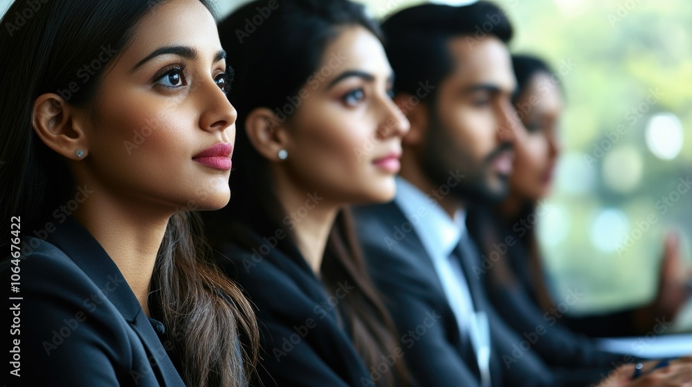 Professional Business Team in Office Professional Business Team in Office