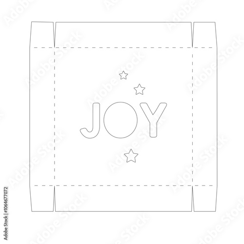 Christmas box template