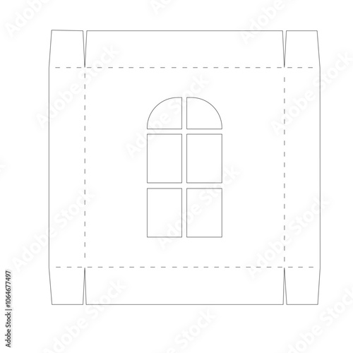Christmas box template
