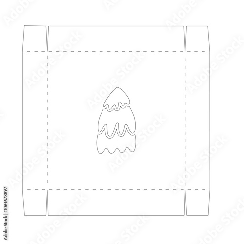 Christmas box template