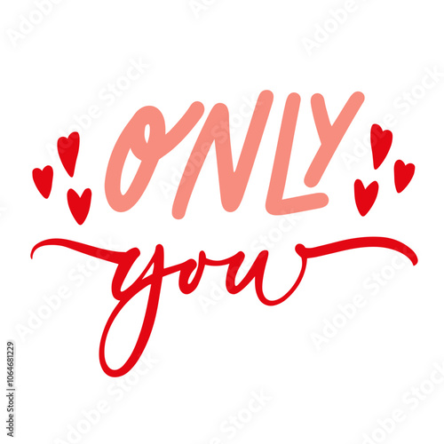 valentine's day lettering