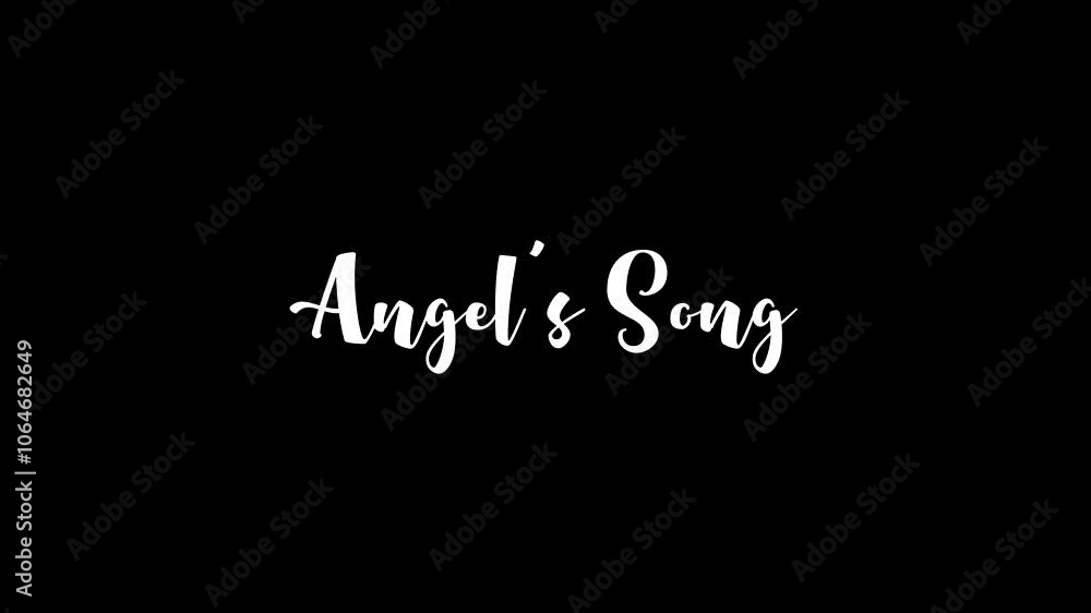 Angel's Song Christmas Text Glitch Effect on Black background is a Design Asset Featuring Festive Text Angel's Song Christmas Text Glitch Effect on Black background is a Design Asset Featuring Festive Text
