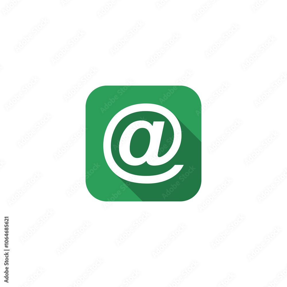 E mail internet icon isolated on transparent background E mail internet icon isolated on transparent background