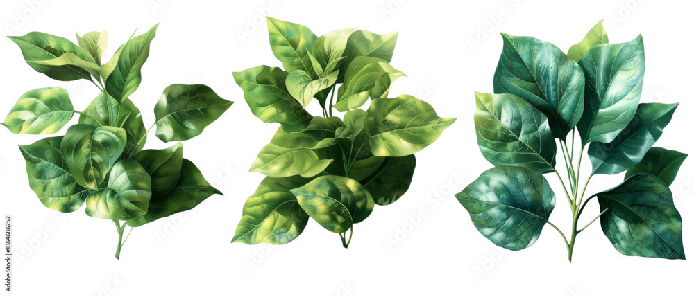 Lush Greenery: A Collection of Botanical Illustrations Lush Greenery: A Collection of Botanical Illustrations