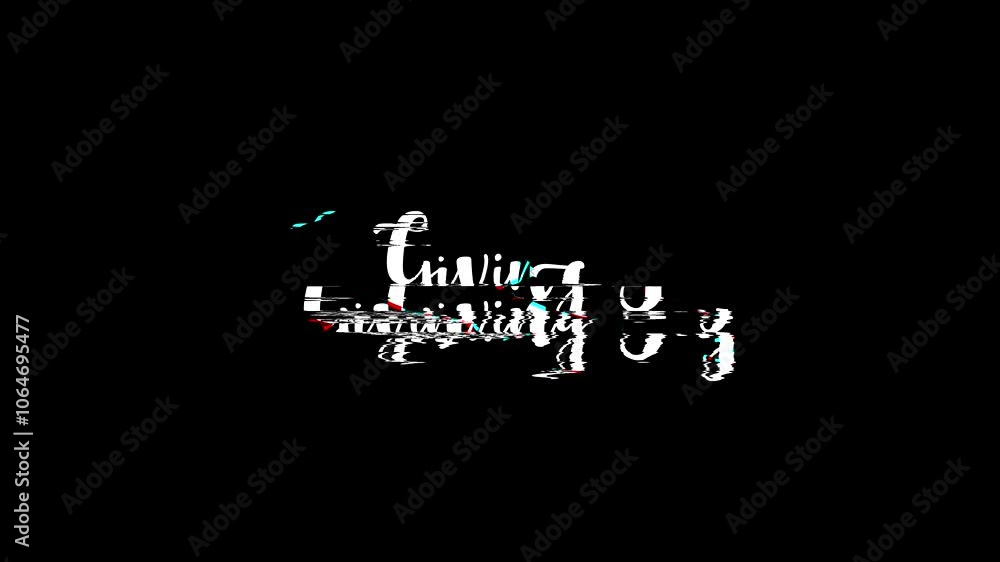 Giving Joy Christmas Quote Animated Stylish Cursive Typography Text Glitch Effect on Black Background Giving Joy Christmas Quote Animated Stylish Cursive Typography Text Glitch Effect on Black Background