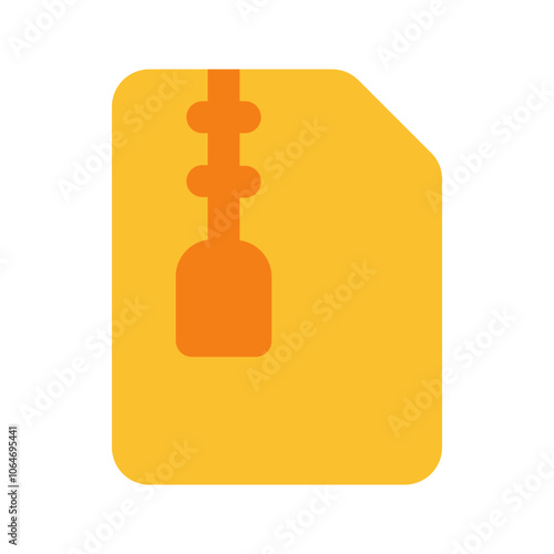 zip flat icon