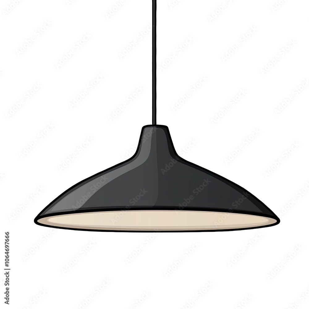 Fototapeta premium Minimal ceiling light