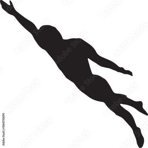 Vector Silhouette Collection: Clean and Bold Designs Collage made of men and women, athletes in motion training, sportspeople of various kind of sports in motion isolated on white background