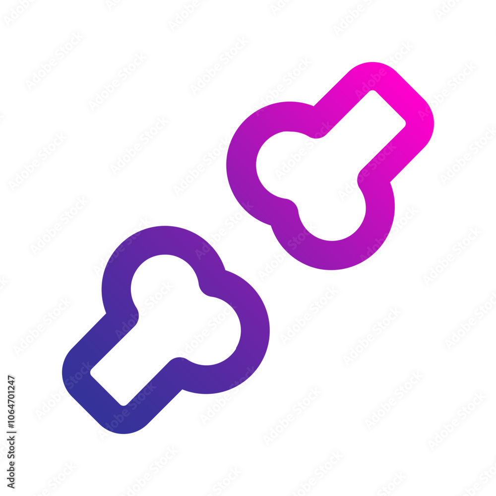joint gradient icon joint gradient icon