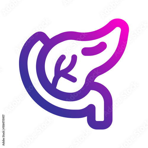 pancreas gradient icon