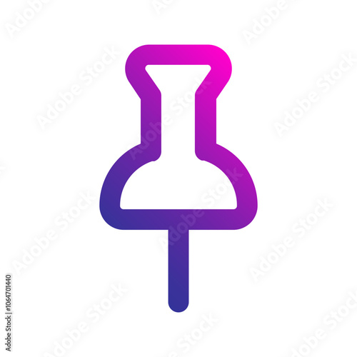 pin gradient icon