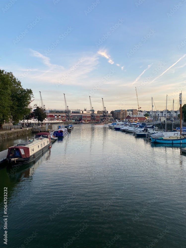 Fototapeta premium Boats in the harbor