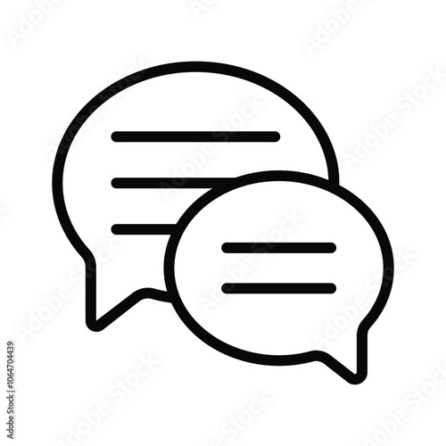 Speech bubbles, symbolizing dialogue and communication