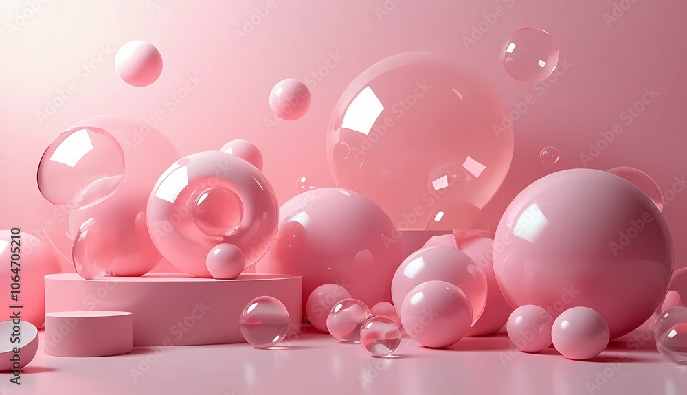 pink balloons in the shape of heart pink balloons in the shape of heart