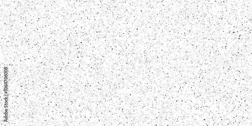 Terrazzo flooring consists of chips of marble texture. quartz surface white, black for bathroom or kitchen countertop. white paper texture background. rock stone marble backdrop textured illustration.