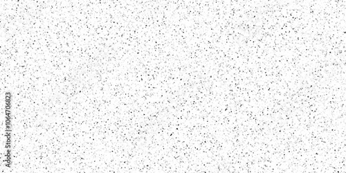 Terrazzo flooring consists of chips of marble texture. quartz surface white, black for bathroom or kitchen countertop. white paper texture background. rock stone marble backdrop textured illustration.