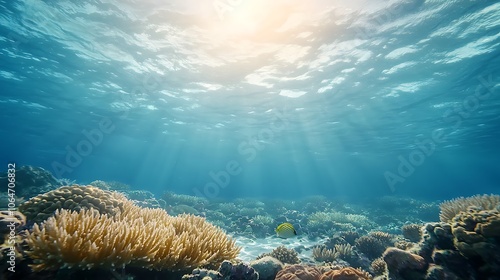 Wallpaper Mural Explore the vibrant underwater world filled with colorful coral reefs and marine life Torontodigital.ca