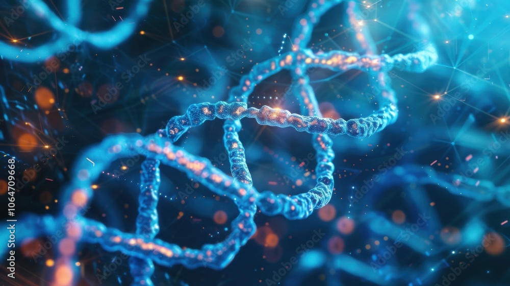 Intricate Close-up of Molecular Structure Against a Vibrant Blue Background Ideal for Scientific and Educational Use Intricate Close-up of Molecular Structure Against a Vibrant Blue Background Ideal for Scientific and Educational Use