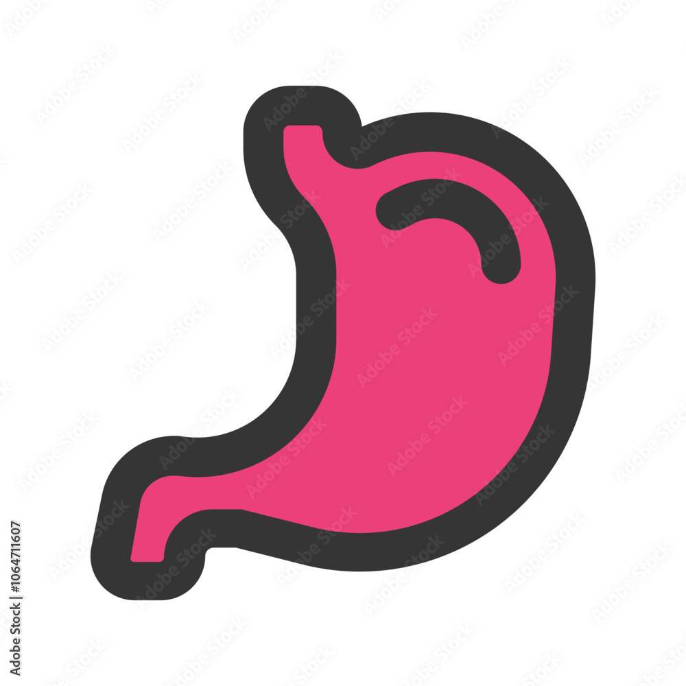 stomach outline fill icon stomach outline fill icon