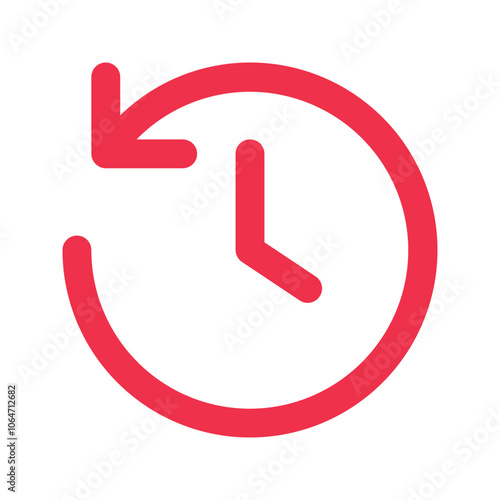 history outline fill icon