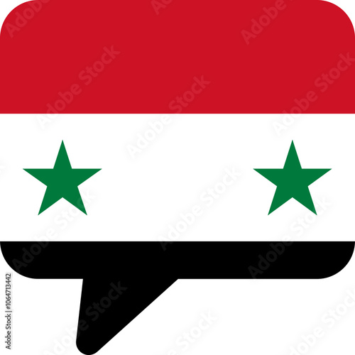 Chat Icon of Syria Flag