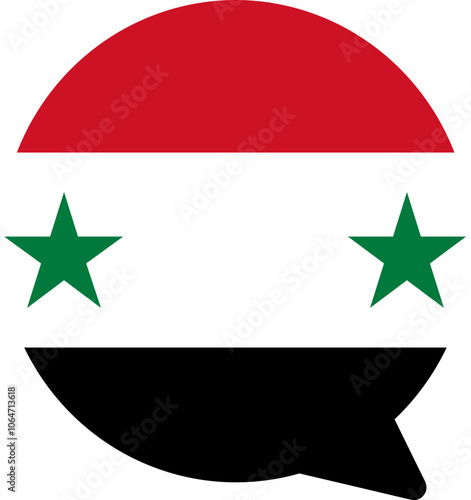 Syria Falg on Chat Icon