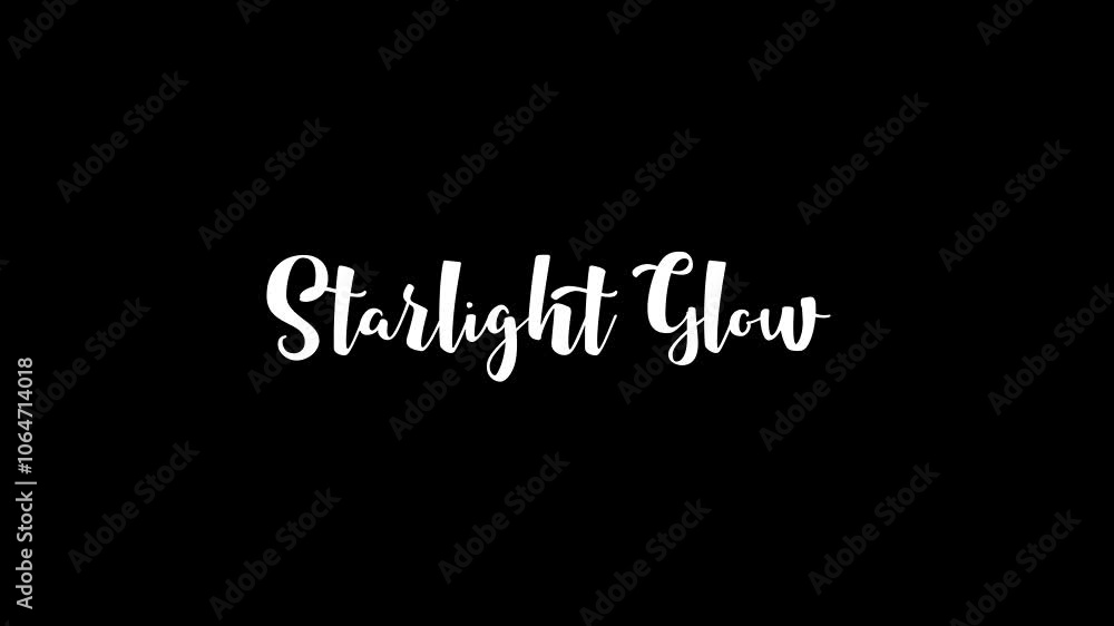 Starlight Glow Christmas Quote Cursive Text Glitch Effect Animation on Black Background Starlight Glow Christmas Quote Cursive Text Glitch Effect Animation on Black Background