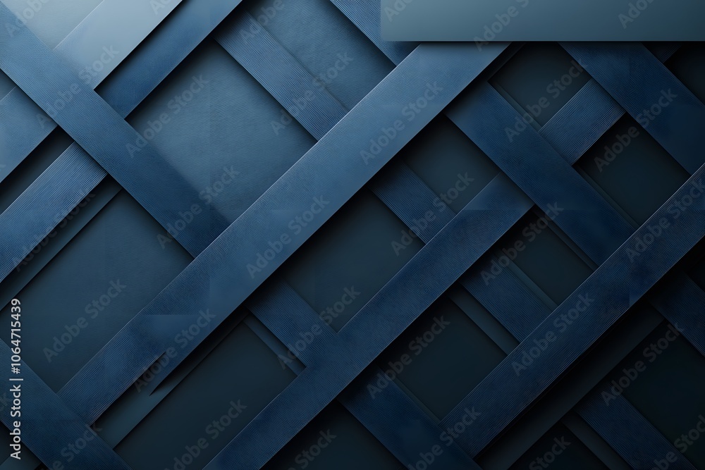 Modern Blue Geometric Business Banner Background Modern Blue Geometric Business Banner Background