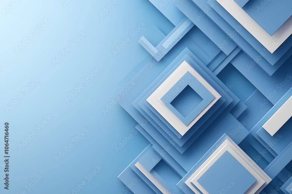 Sleek Geometric Blue Design for Modern Aesthetics Sleek Geometric Blue Design for Modern Aesthetics