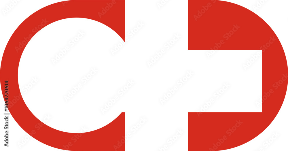 Fototapeta premium Switch Off Icon of Switzerland Flag
