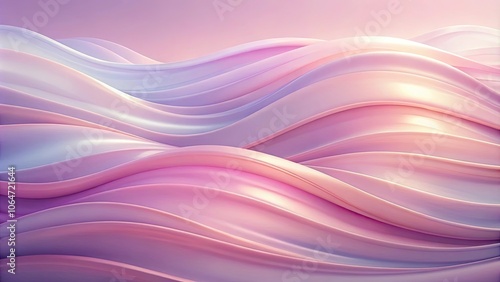 Smooth flowing pastel waves with soft pink and lavender tones, pastel, waves, smooth, flowing, soft, pink, lavender, tones