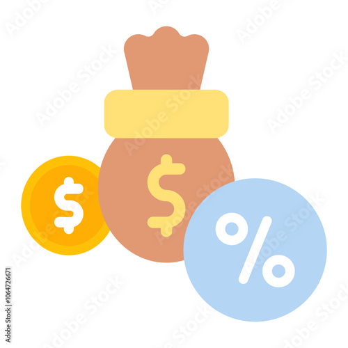 Tax Haven icon vector image. Can be used for Banking.