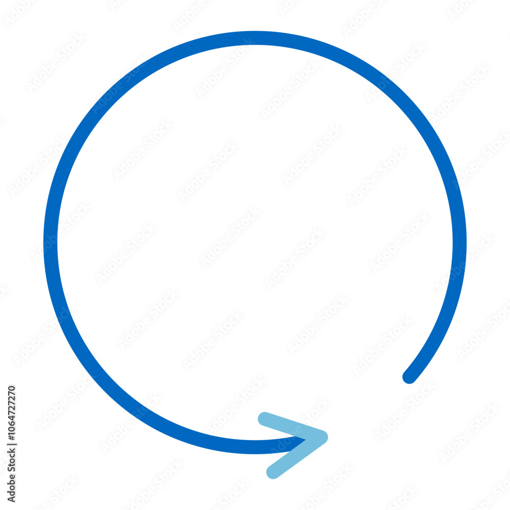 Rotation Arrow icon vector image. Can be used for Augmented Reality. Rotation Arrow icon vector image. Can be used for Augmented Reality.