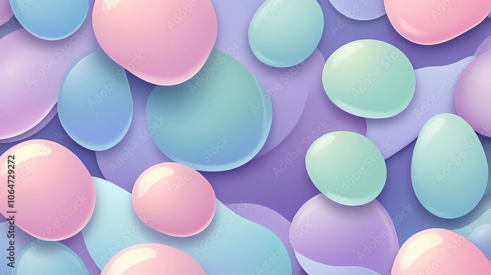 Abstract 3D background in the form of gradient colorful circles Abstract 3D background in the form of gradient colorful circles