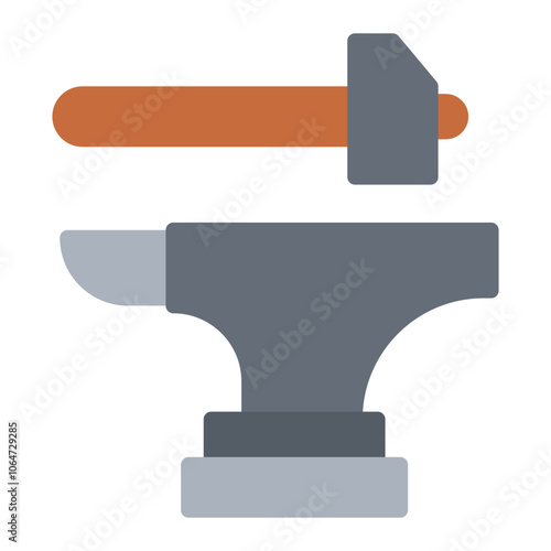 Anvil Shoot icon vector image. Can be used for Festa Junina.